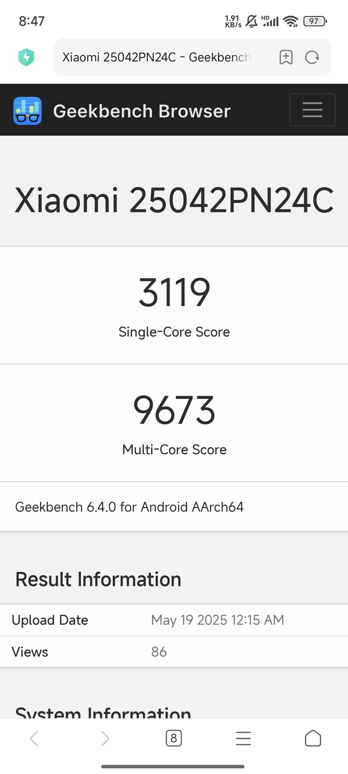 小米玄戒O1 的跑分出来了很多，一看到我都惊讶到，Geekbench单核能跑到3