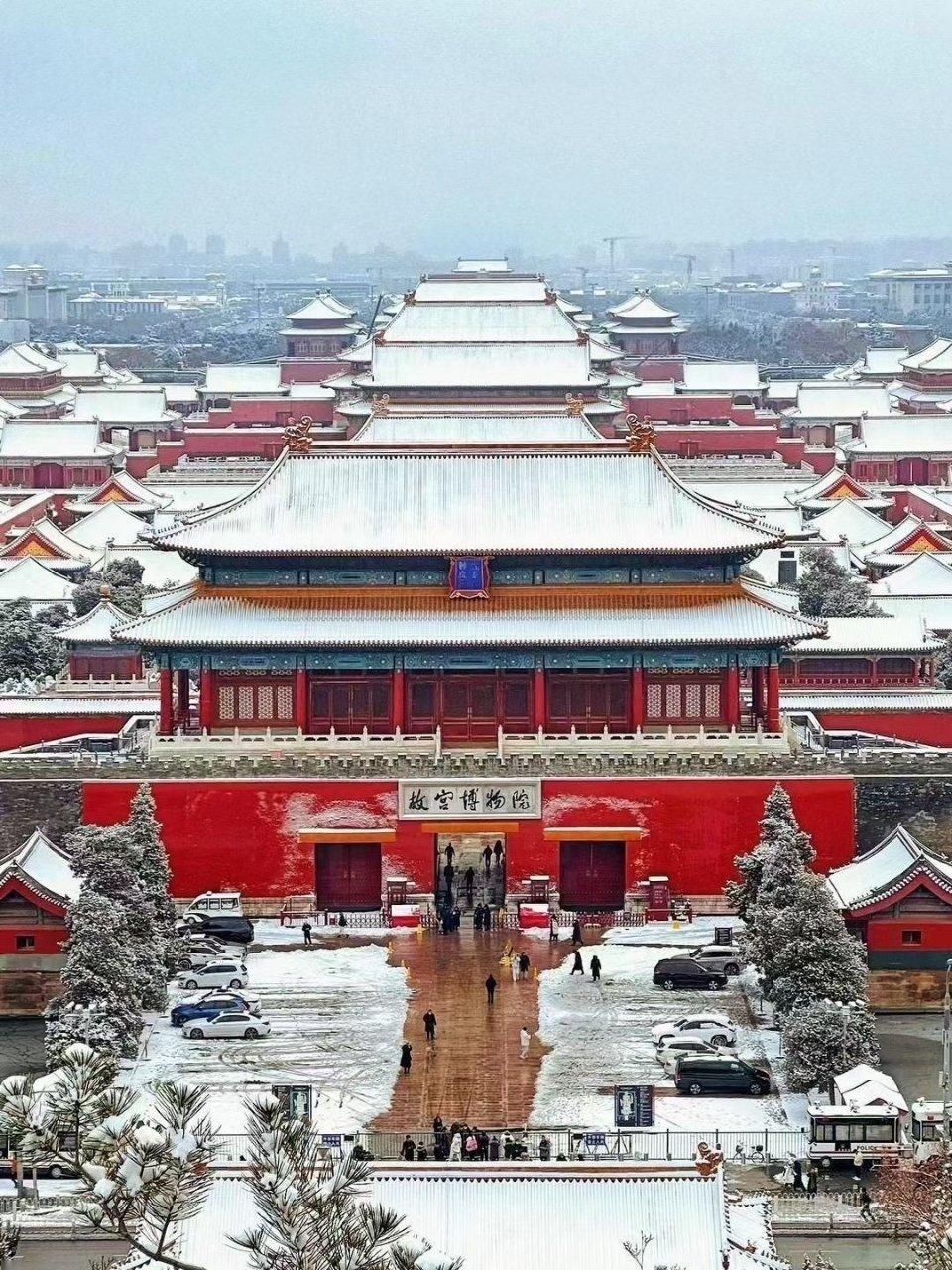 北京暴雪，北京不仅秋天美，冬天也特别美。 