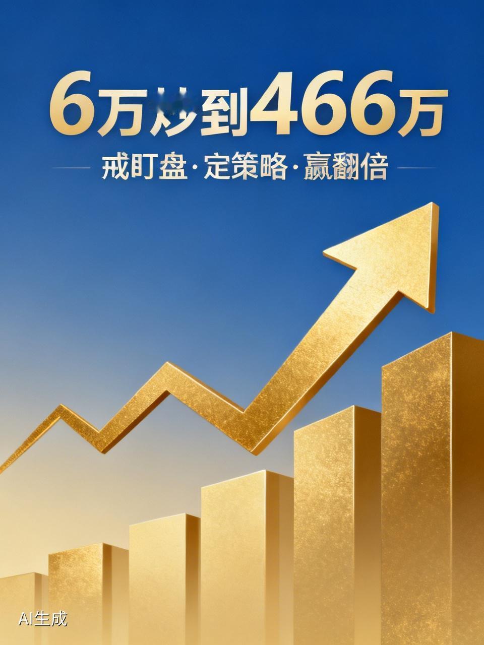 6万炒到466万，我戒了盯盘后，账户反而开始翻倍了。

你是不是也这样，手机一弹
