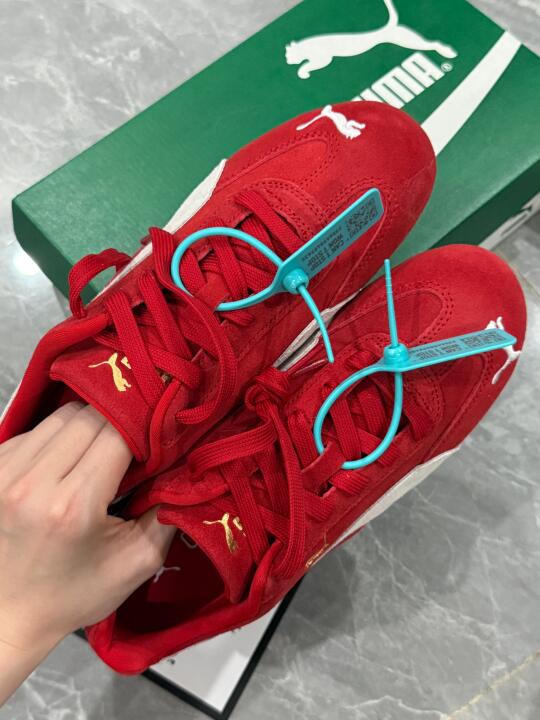 刚买的彪马发绿盒是假的吗😱