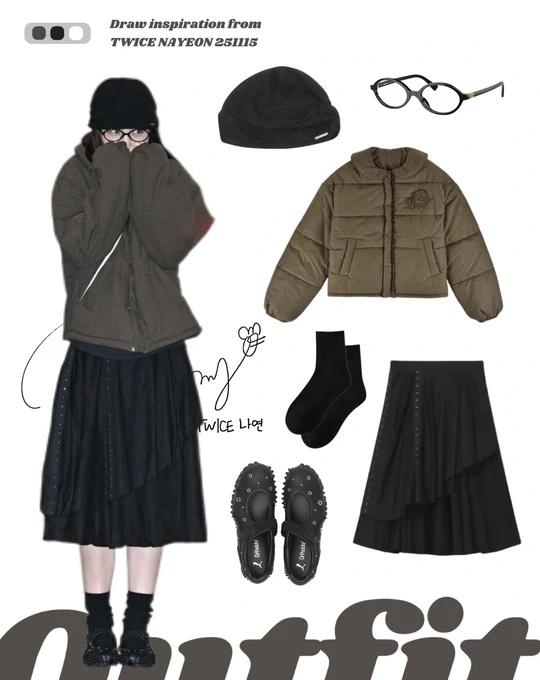 OOTW｜TWICE林娜琏·穿搭灵感
💭Outfit Of The Week