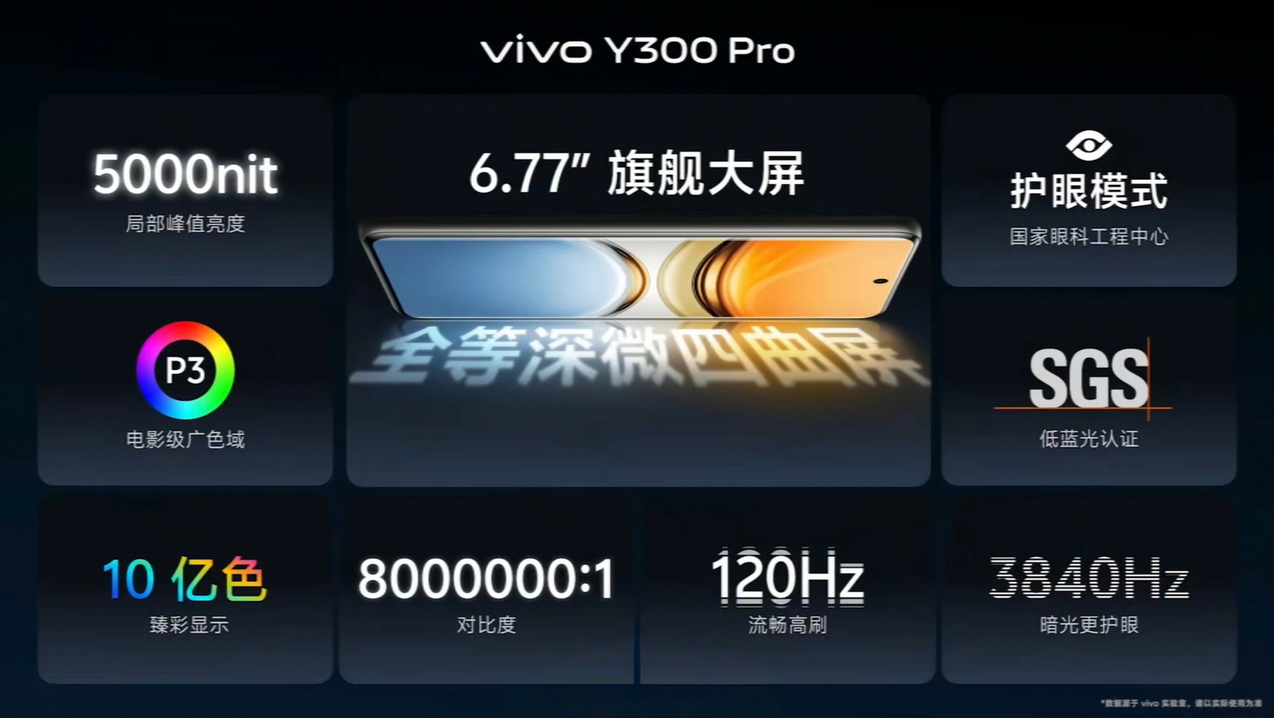 vivo新品发布会#新机来了# vivo Y300 Pro-配色：钛色  金镶玉