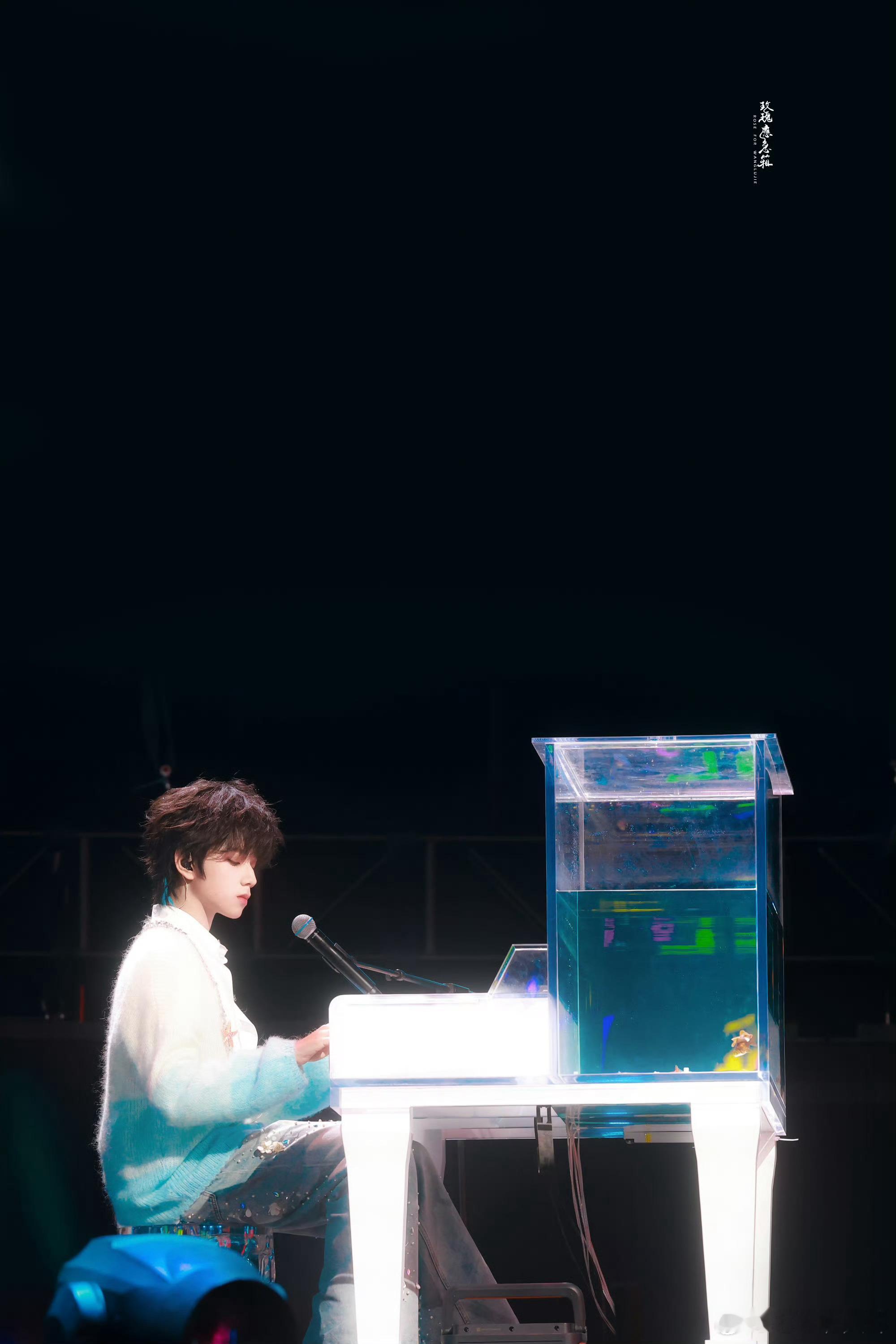 王橹杰我是一只鱼好帅的王橹杰阿，舞台好美tf家族荣耀之战演唱会