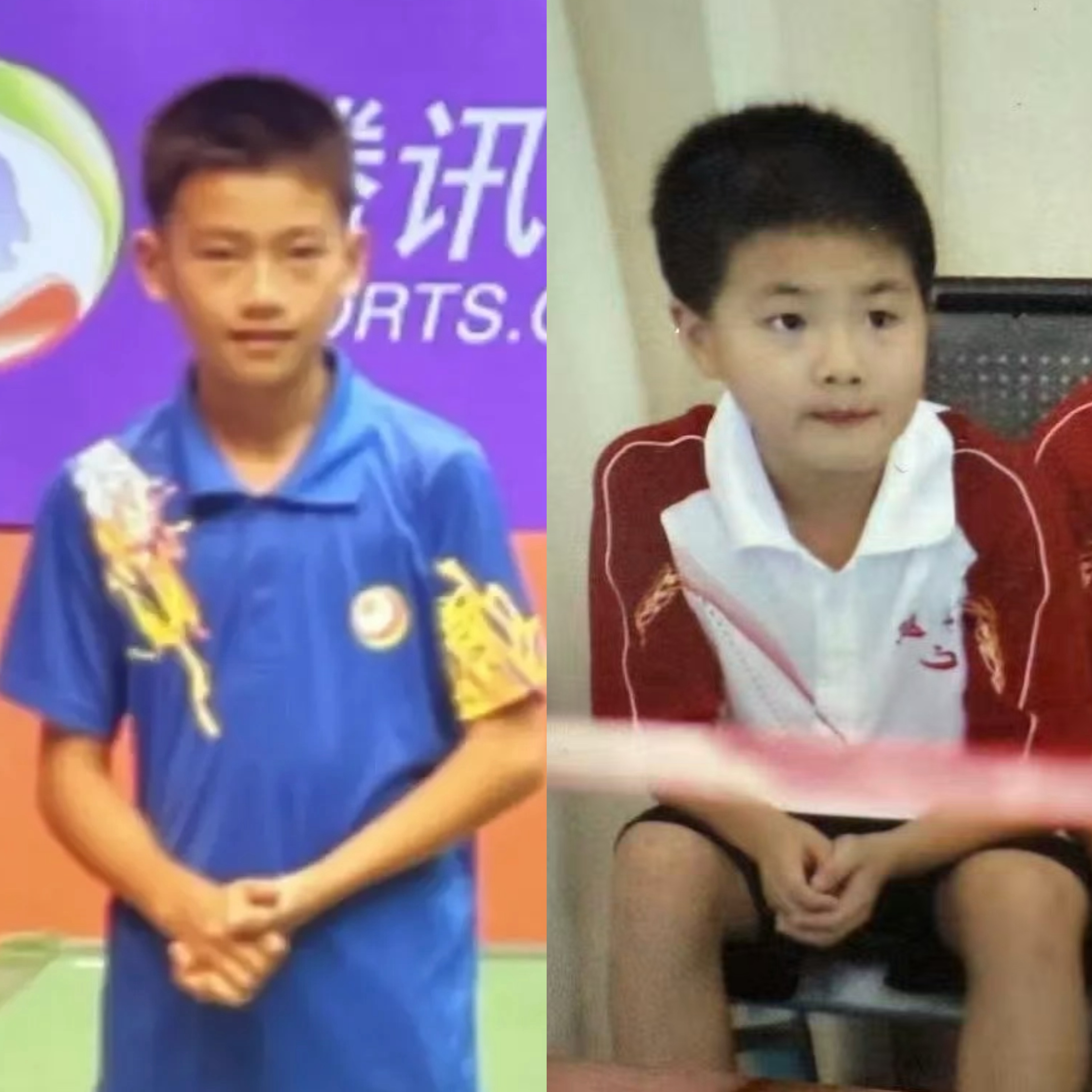 老师，麻烦帮我看看我家这对小宝宝以后有打羽毛球男双的天赋嘛