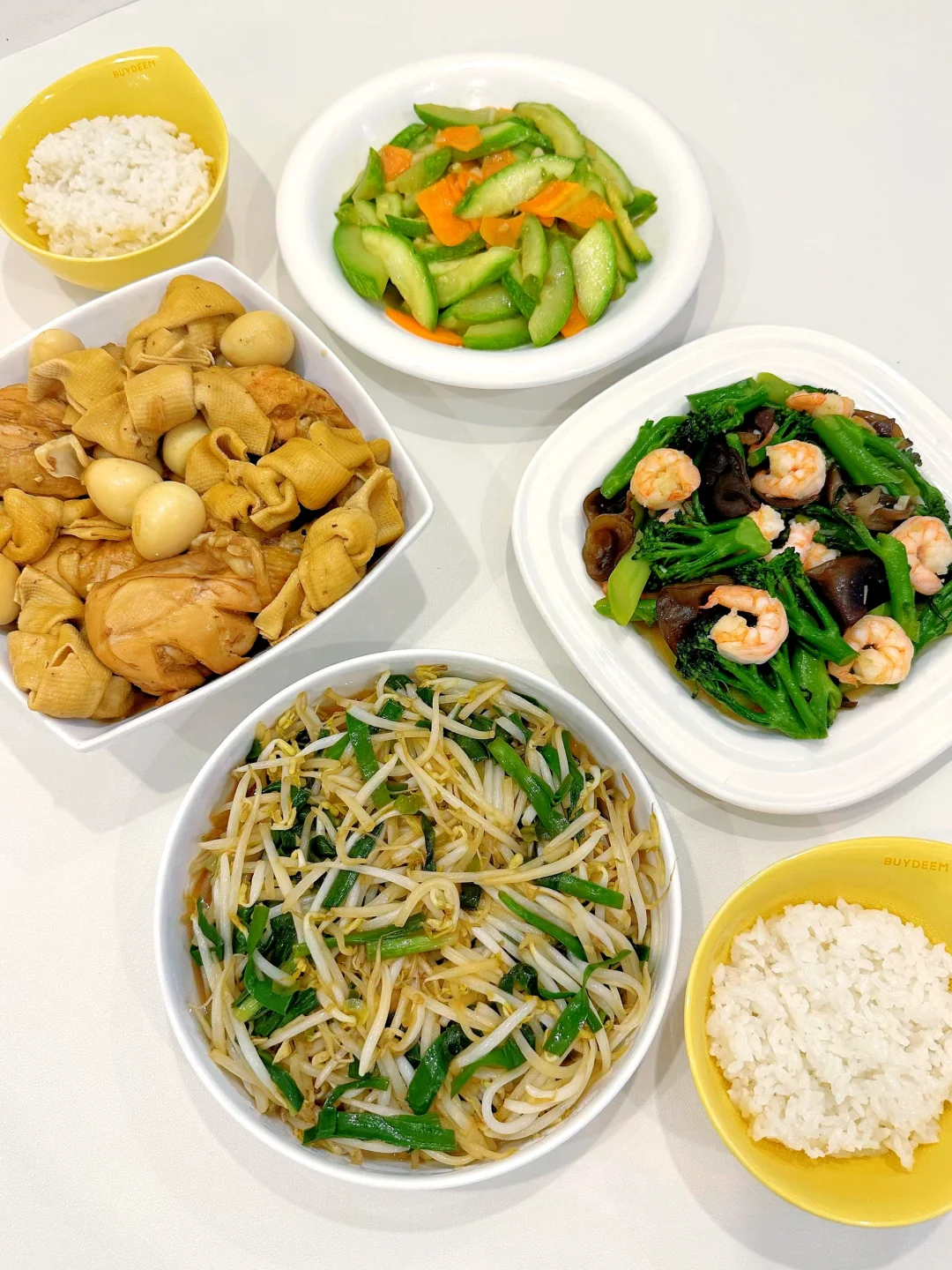 在家吃简单清爽的饭菜🍚