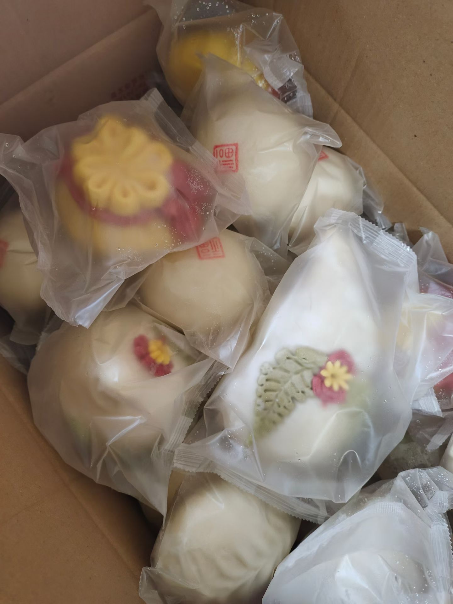 无添加纯手工花馍馍这得吃一阵子了开心 ​​​