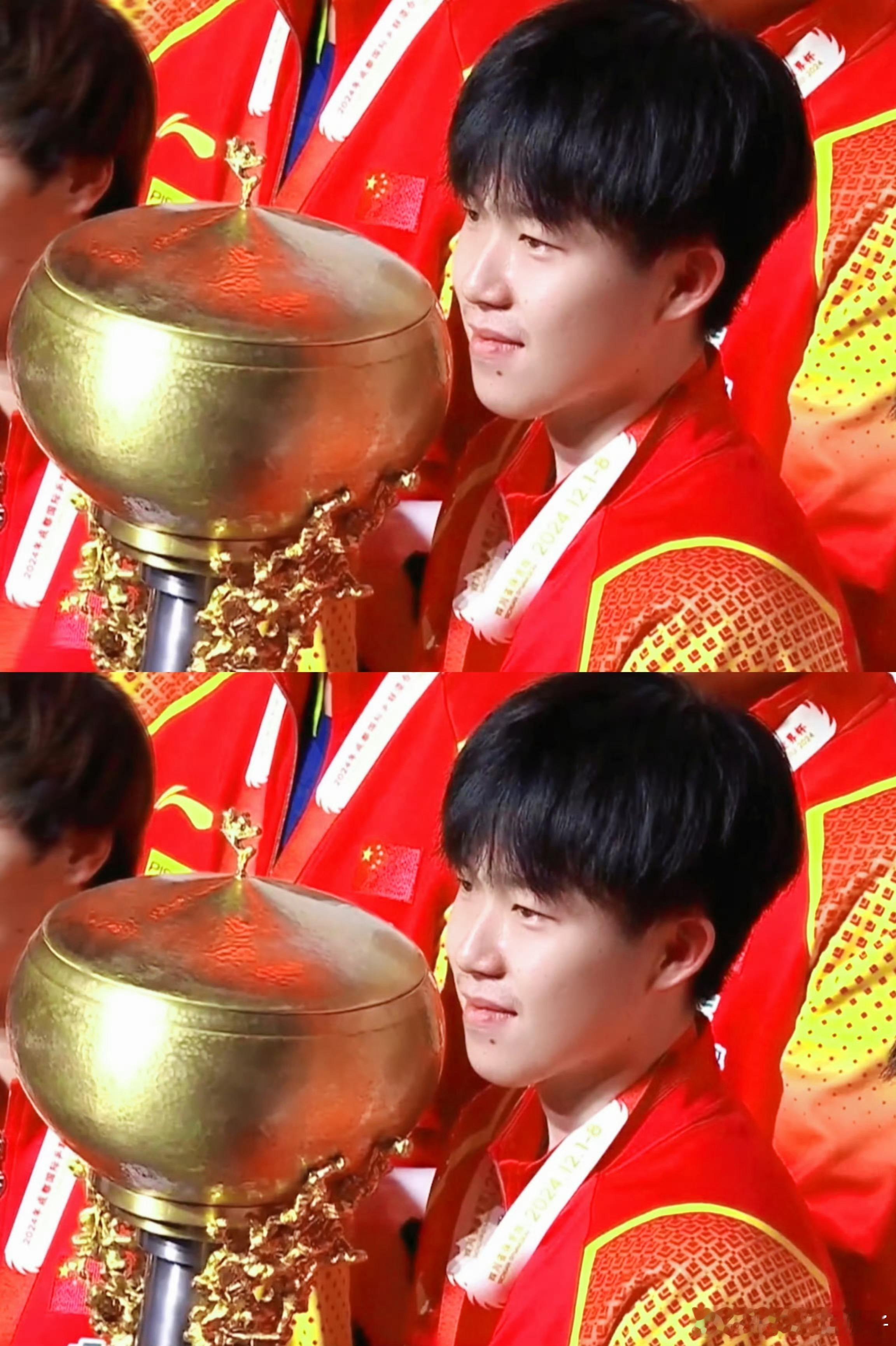 国乒11连胜夺冠  这个小孩太棒啦 恭喜他🎉