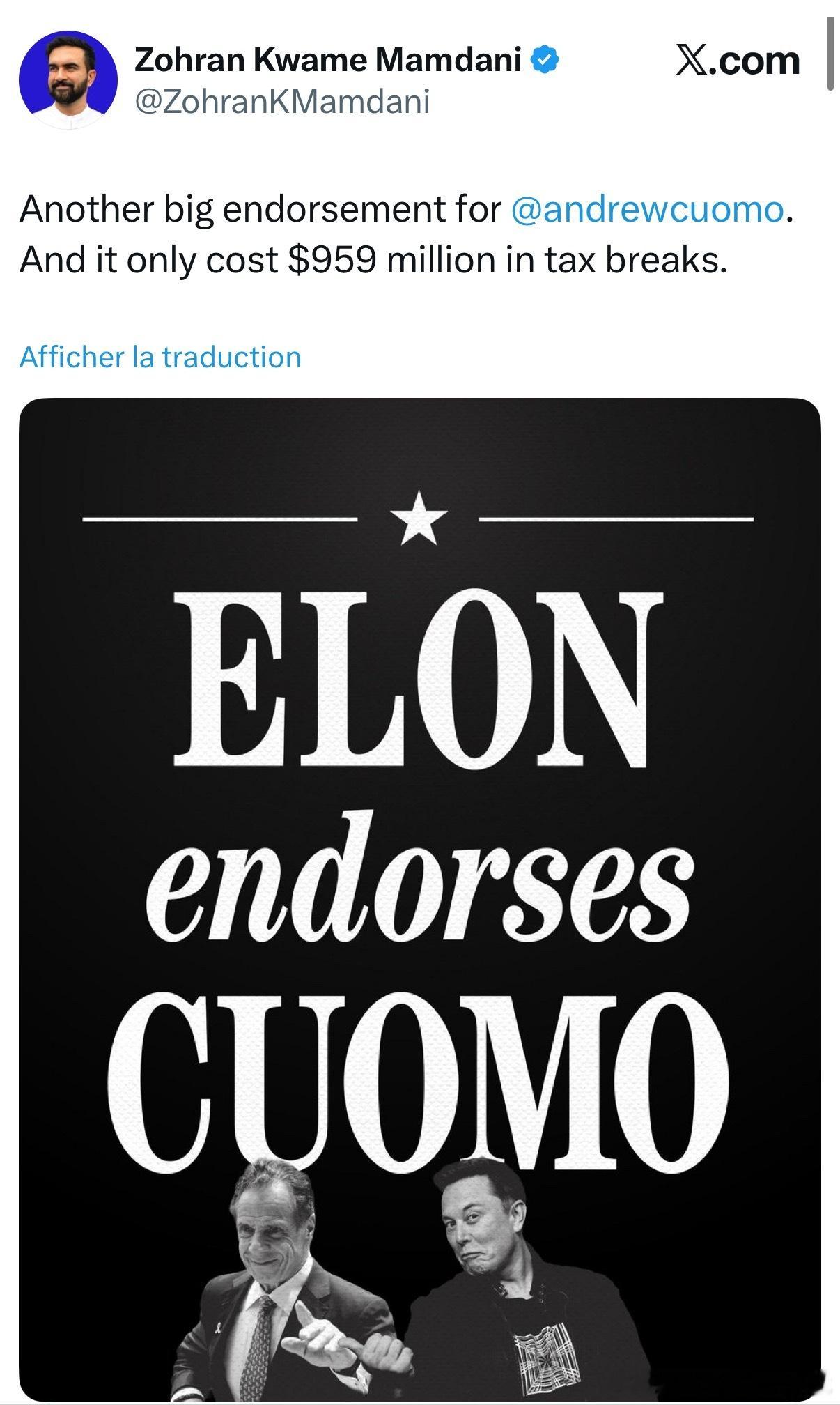 【黄金时代】续前文，马姆佐尼嘲笑马斯克背书科莫：“而这一切仅仅花费了9.59亿美