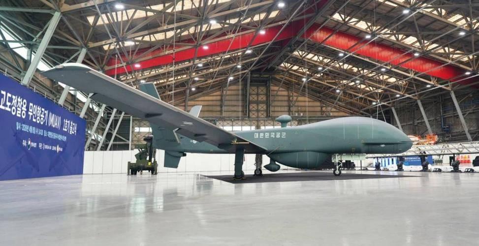 韩国 高空之眼RQ-105K第一次曝光，一万多米高空盯着青岛基地，130公里外锁