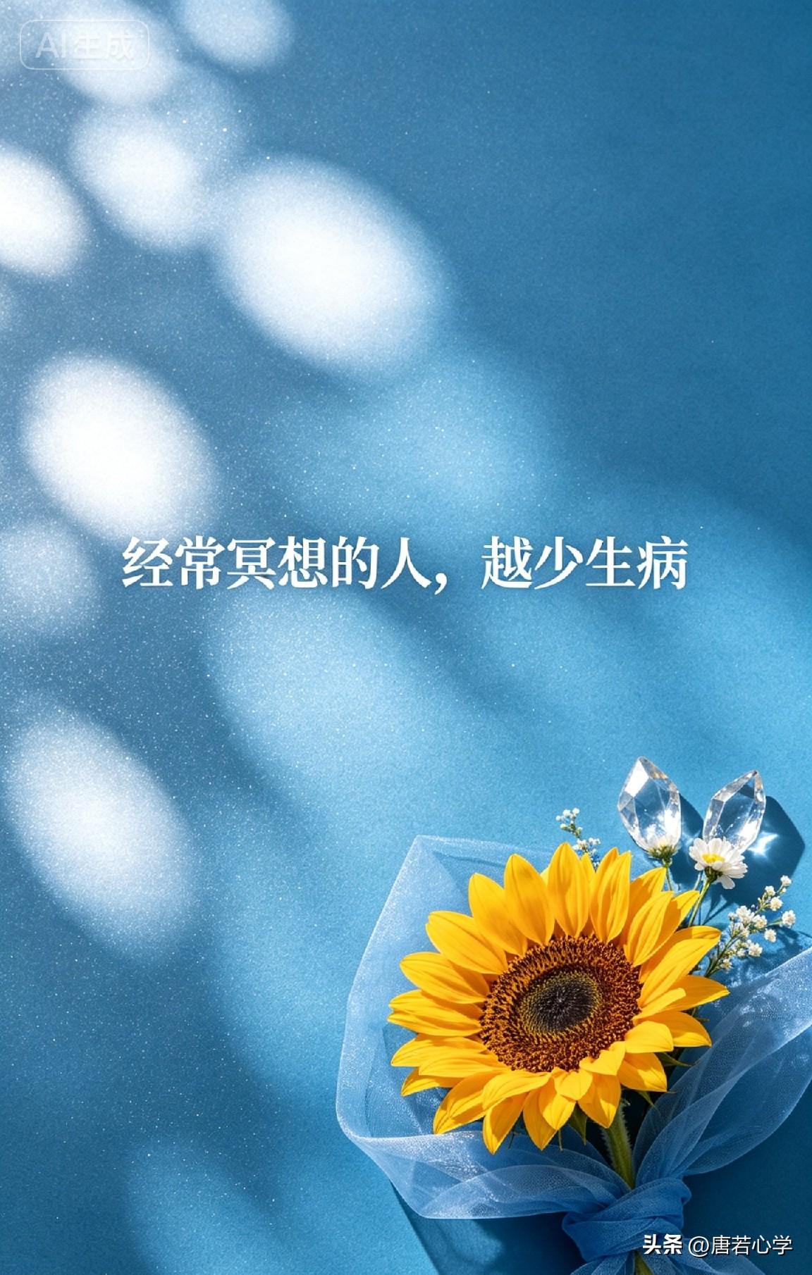经常冥想的人，真的比较少生病

你有没有发现，身边有些人，明明年纪不小了，精力却