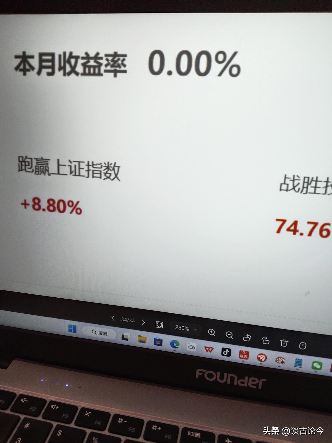 空仓20天不赚一分一毫，却赢足自信！冯矿伟的“退潮修船”:真是醒世恒言。
空仓第