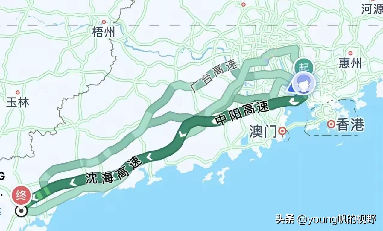 虽说现在从珠三角到粤西的交通是很方便了，但出行成本是真不便宜呢。坐火车的话，有着