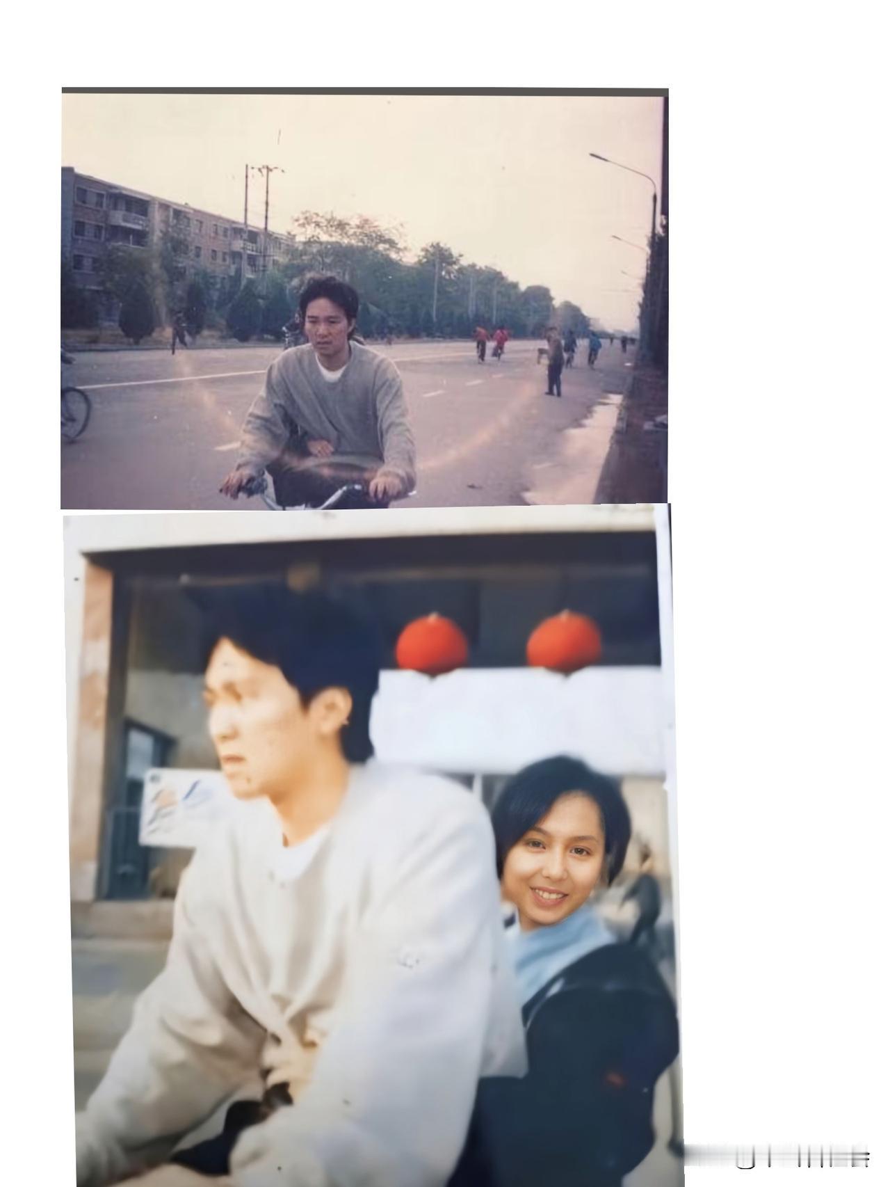 这是1994年，香港著名导演、演员:周星驰在宁夏银川镇北堡西部影城取景拍摄《大话
