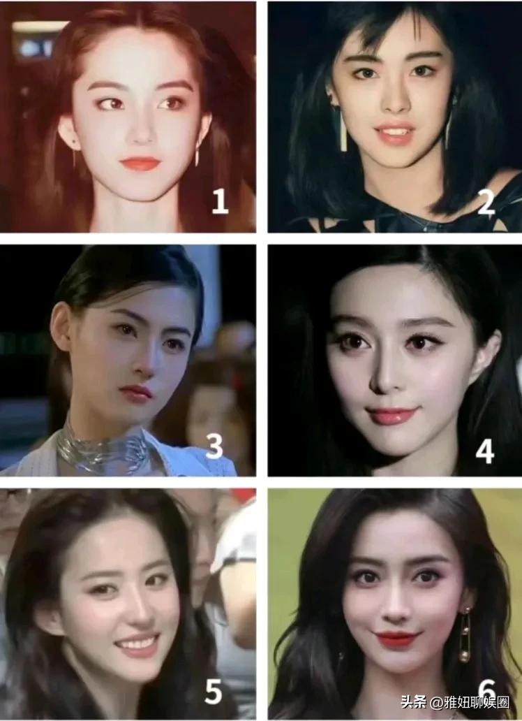 哪张脸是你投胎的第一志愿？快来pick一下。照片中的六位女星都是我认为最漂亮的女
