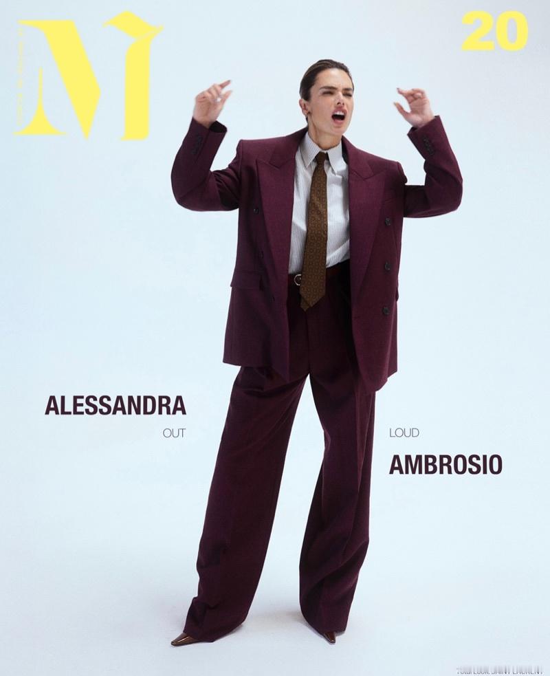 巴西超模Alessandra Ambrosio出镜《M Milenio》七月刊封