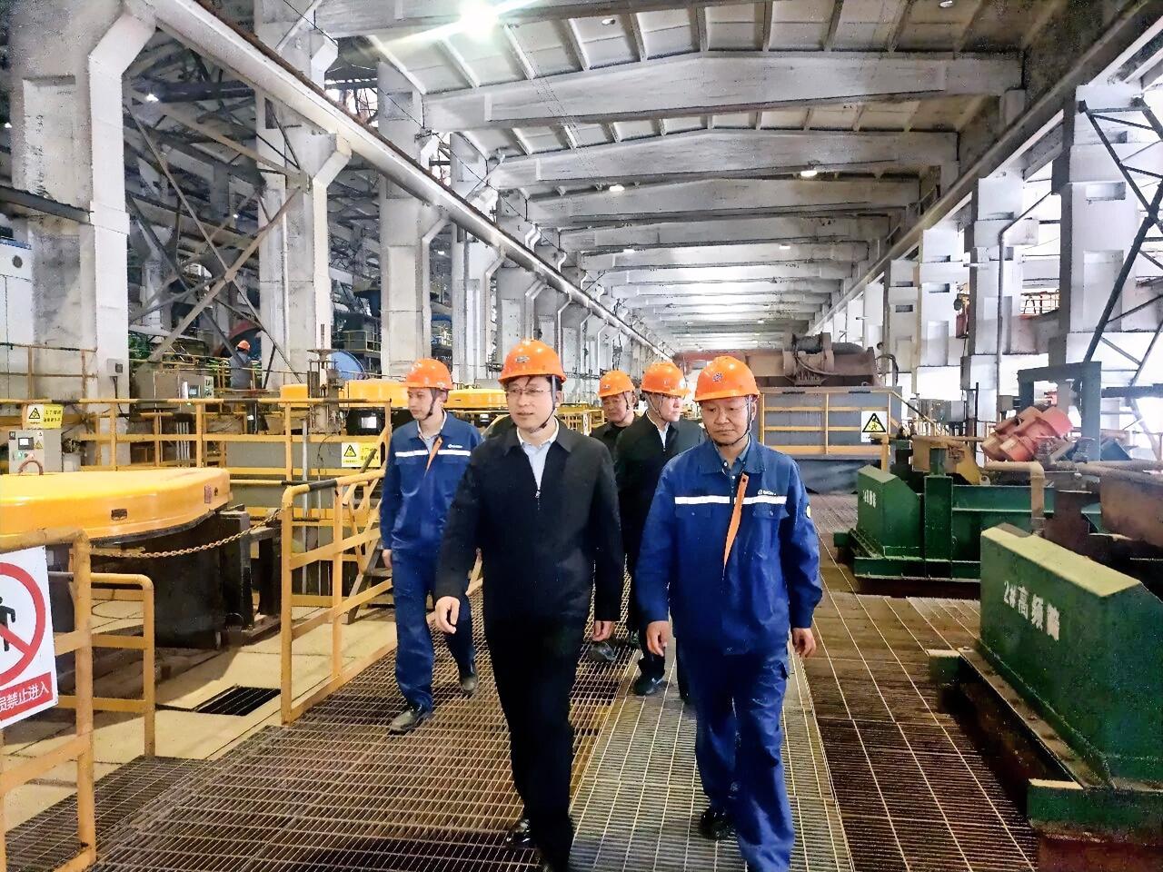 4月2日至3日，徐州国源集团党委副书记、总经理张永跃，集团党委委员、副总经理、工