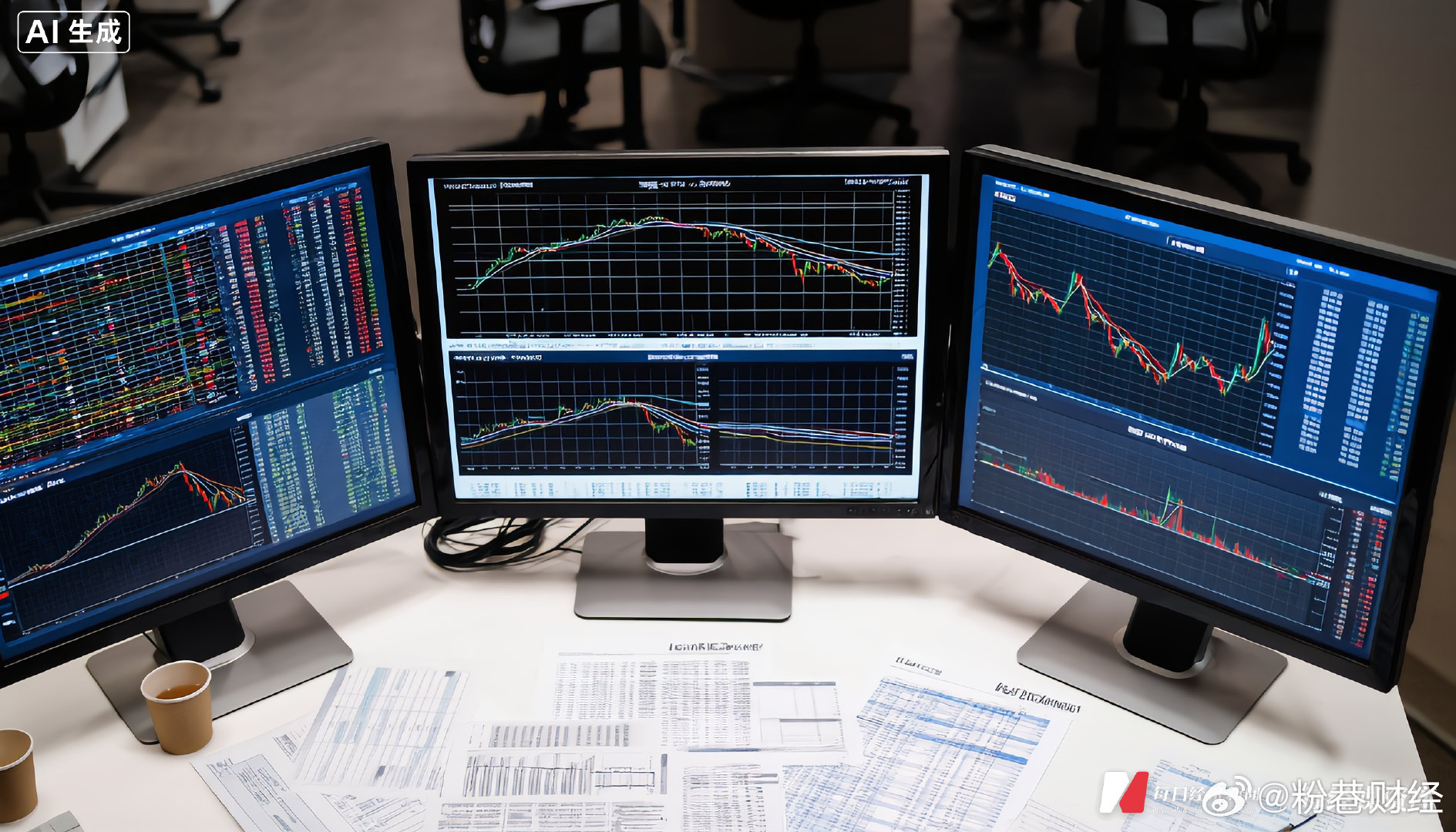 【美科技七巨头齐跌 ，微软跌超2%；半导体指数大涨超5%，美光涨超7%；黄金上涨
