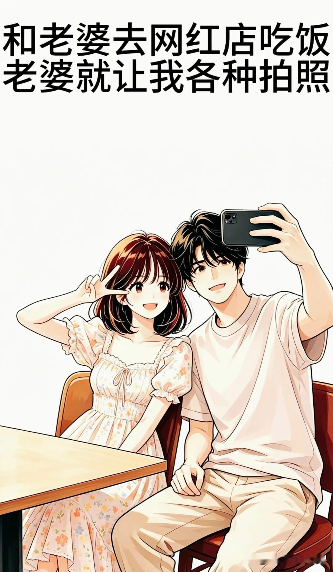 趣味漫画：网红餐厅等餐等到怀疑人生，服务员一句话，我俩直接跑了