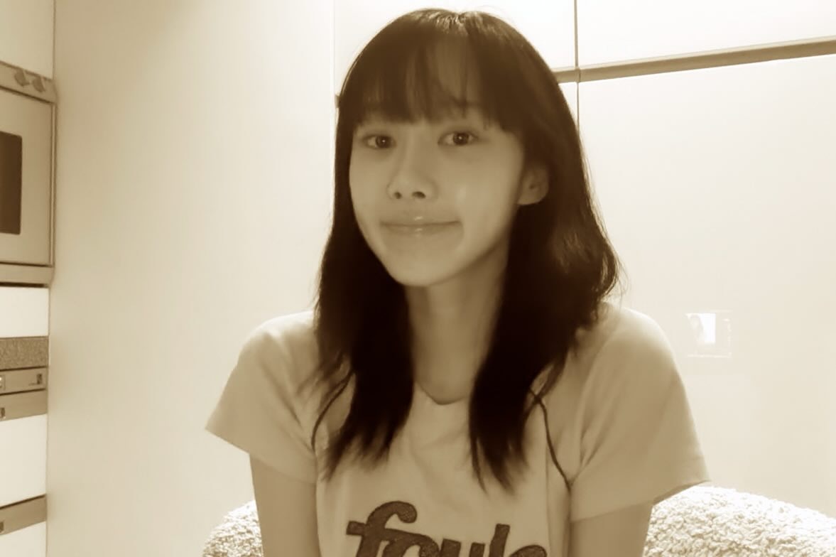 Giselle更新剪了刘海 