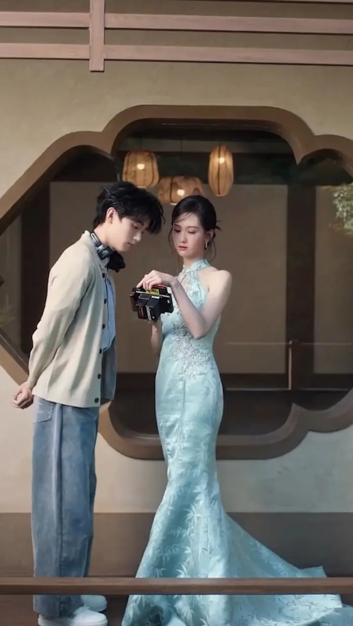 看起来和老嘟一样高 这能有cp感吗 
