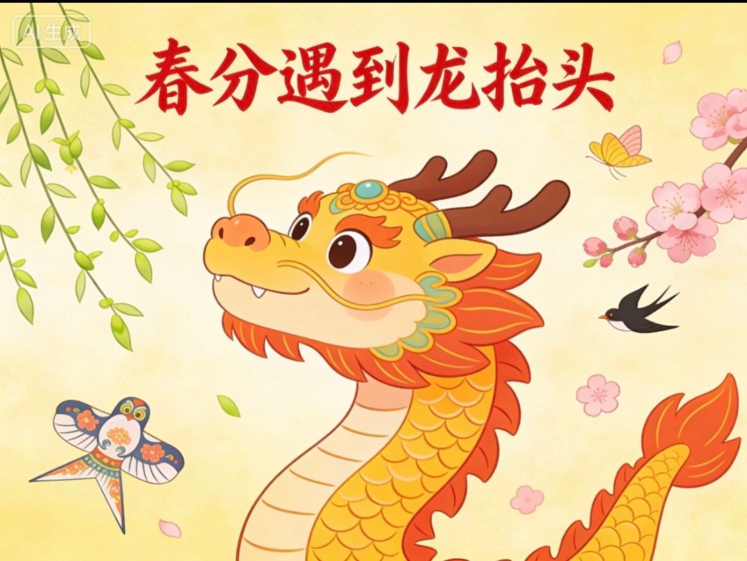 二月二春分 今天好日子啊！春分+二月二龙抬头春分遇到龙抬头