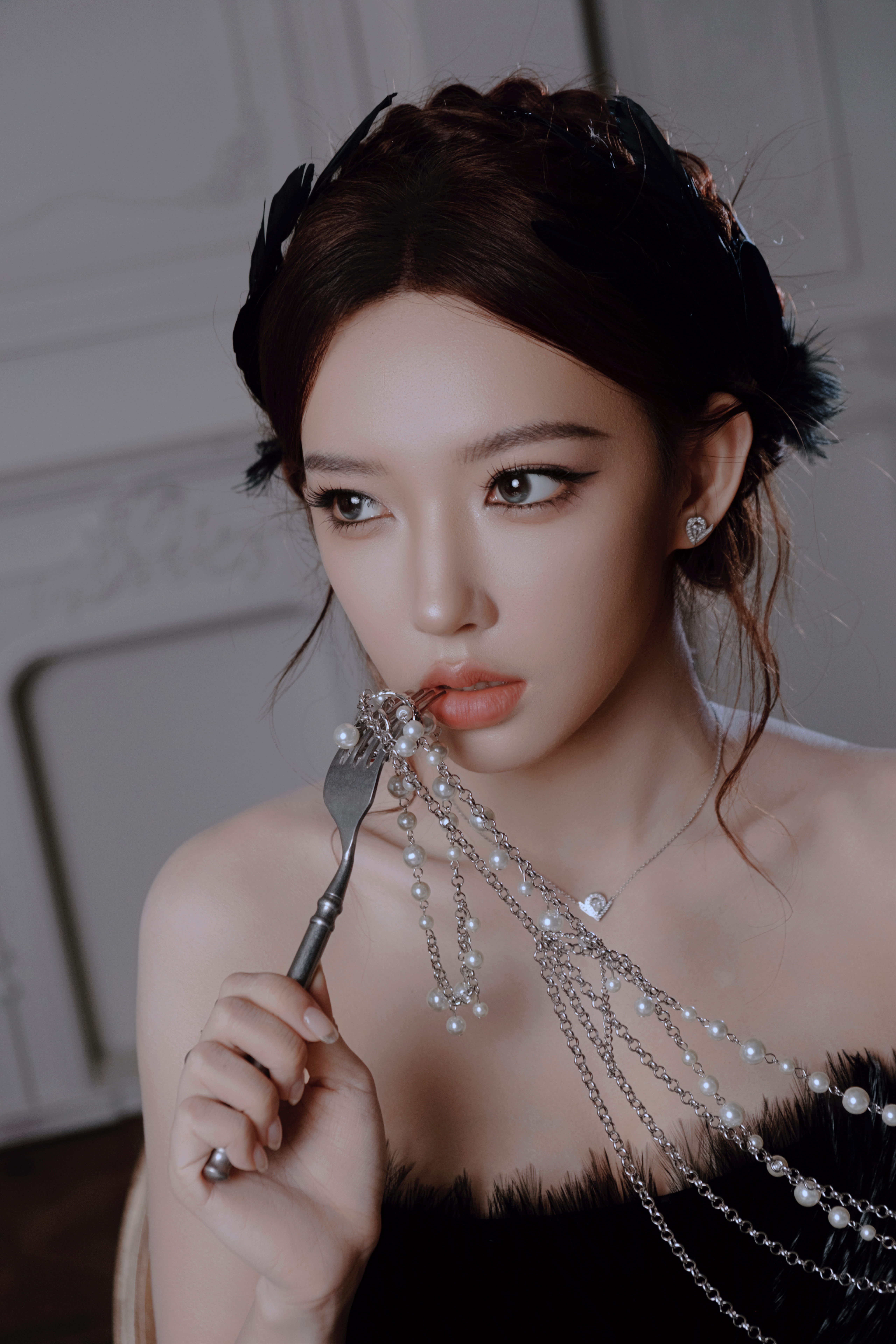 程潇眼线好长程潇黑天鹅少女