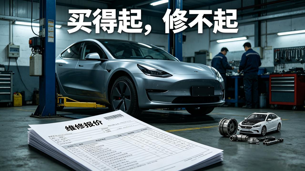 很多人买新能源车，就图电费便宜、保养省事。
但你有没有想过，电车真正的大坑，是修