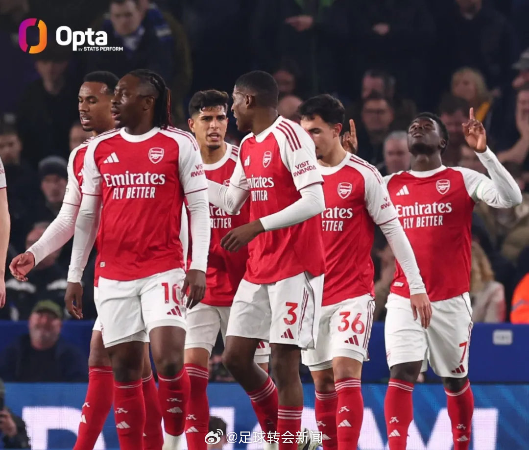 Opta统计，对布莱顿的比赛是本赛季阿森纳在英超第10场1球优势取胜的比赛，英超
