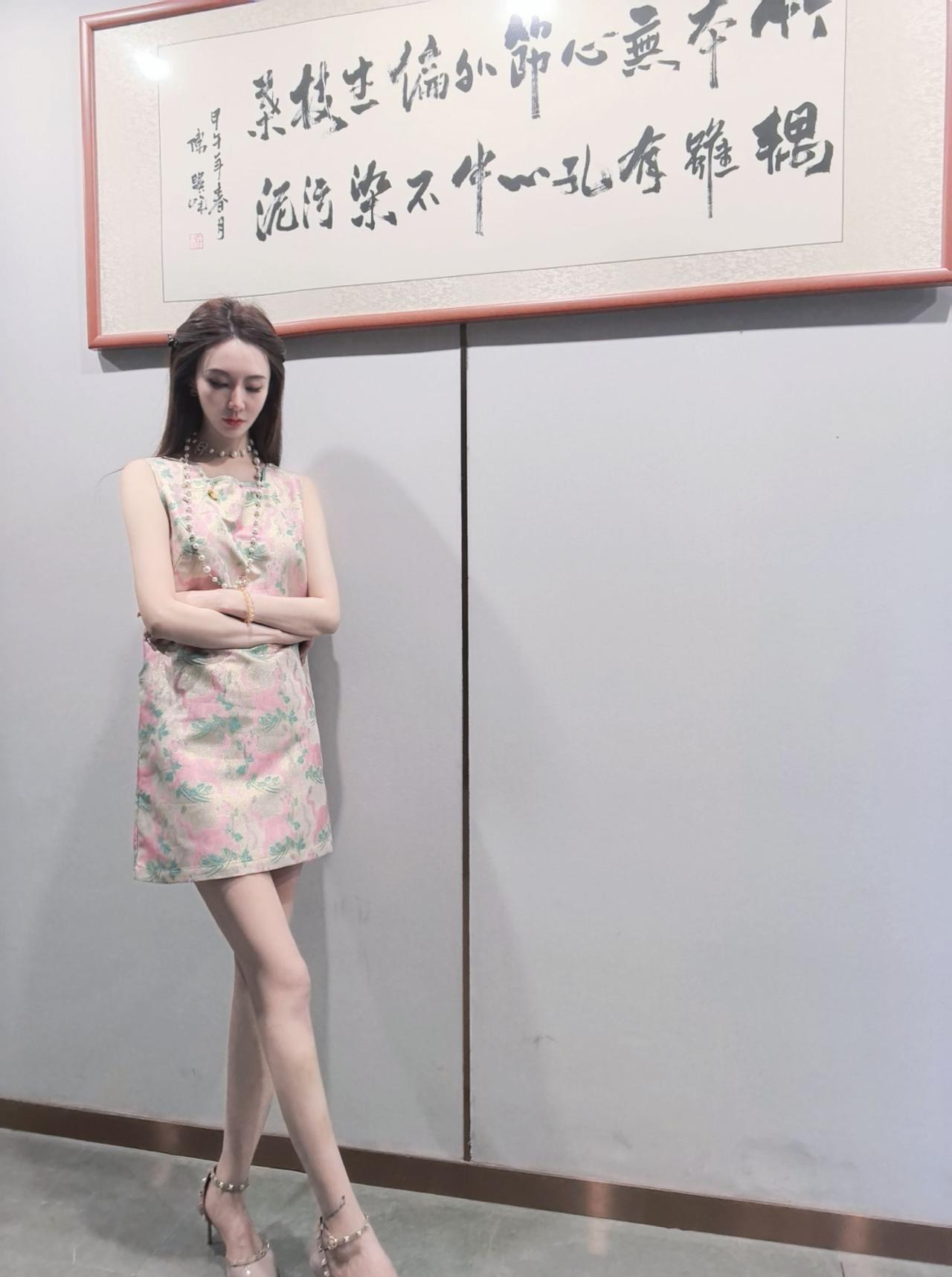 郑州当然要穿一次旗袍了 国风古韵