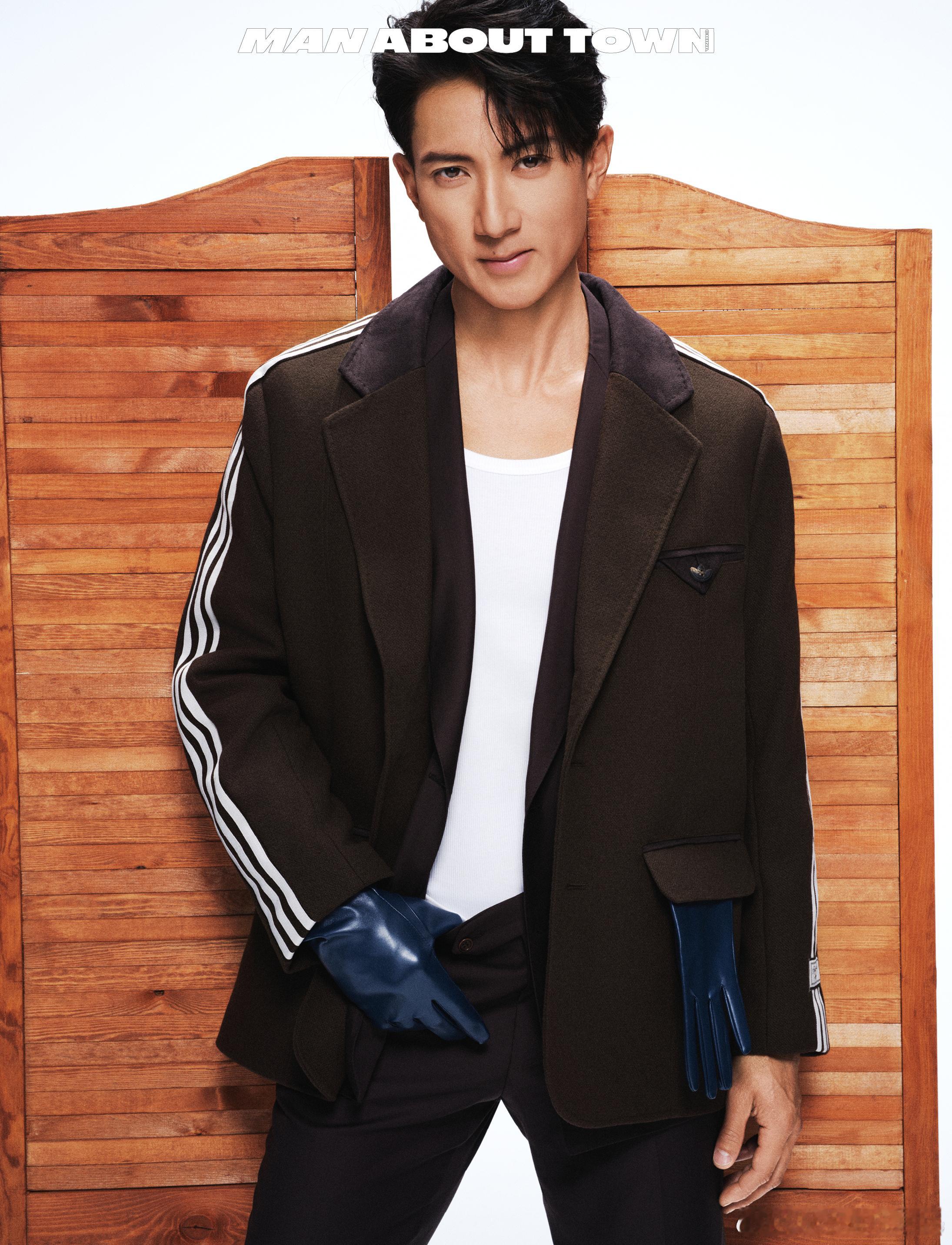 吴尊MAT封面吴尊ManAboutTown三月刊封面绅士质感拉满的大片🥃吴尊完