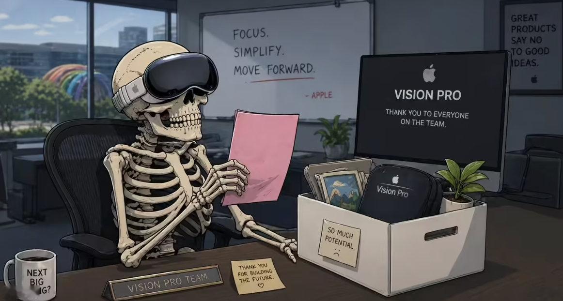 【曝苹果已搁置研发VisionPro】科技媒体 MacRumors 4 月 29