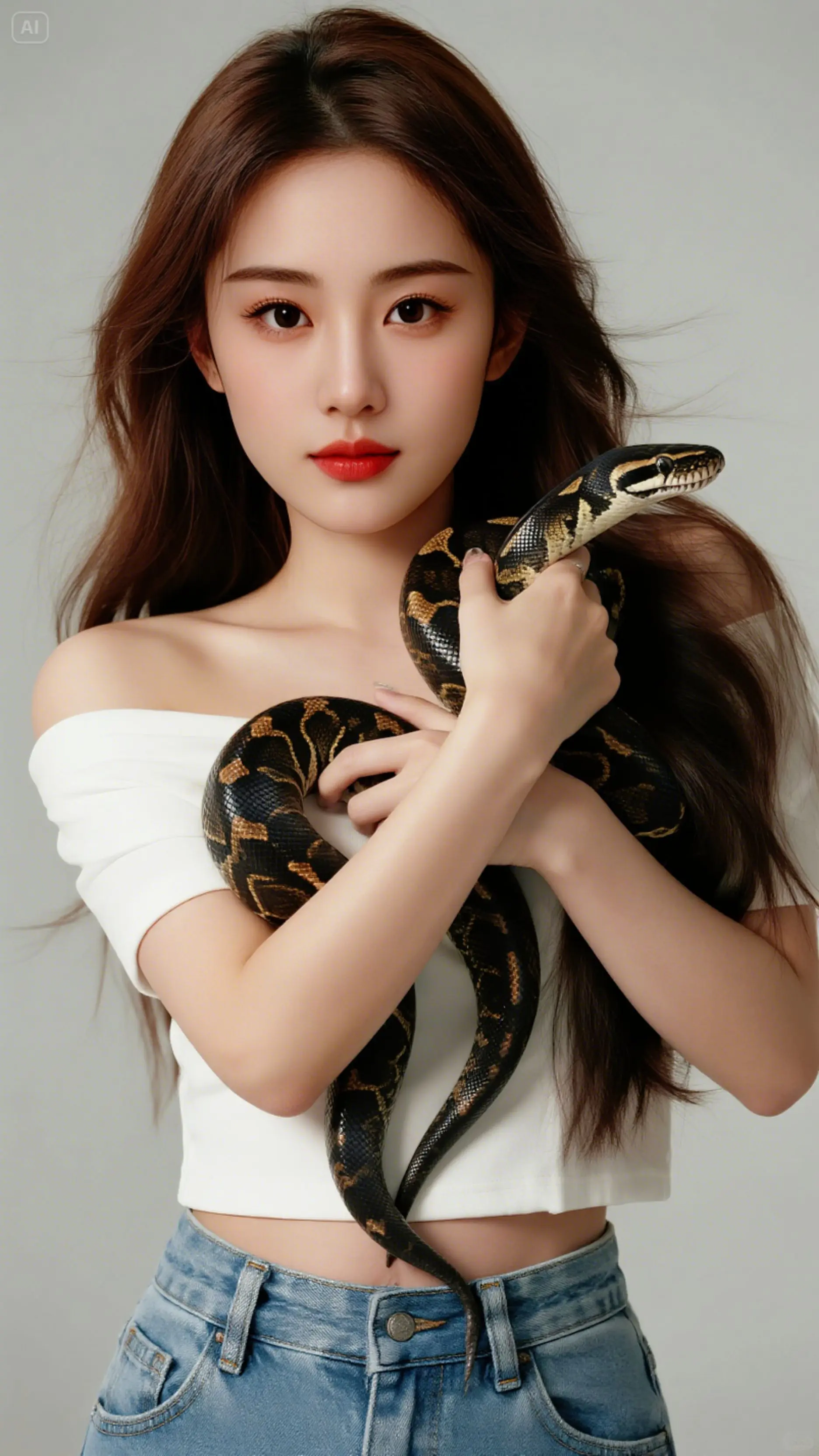 ai美女养蛇