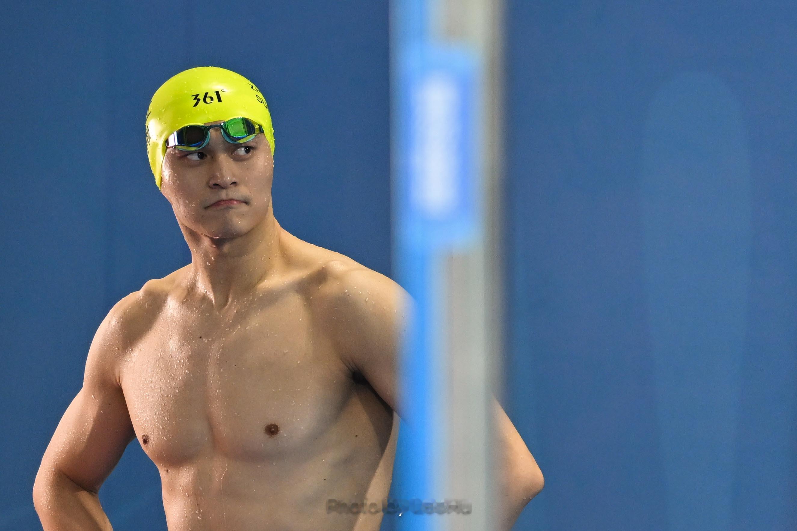 『8382』20251110 深圳十五运会摄影作品掉落男子400m自由泳决赛男子