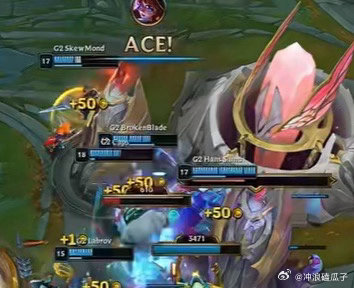 Caps单杀KnightCaps的操作真是让人叹为观止，Knight的应对也相当