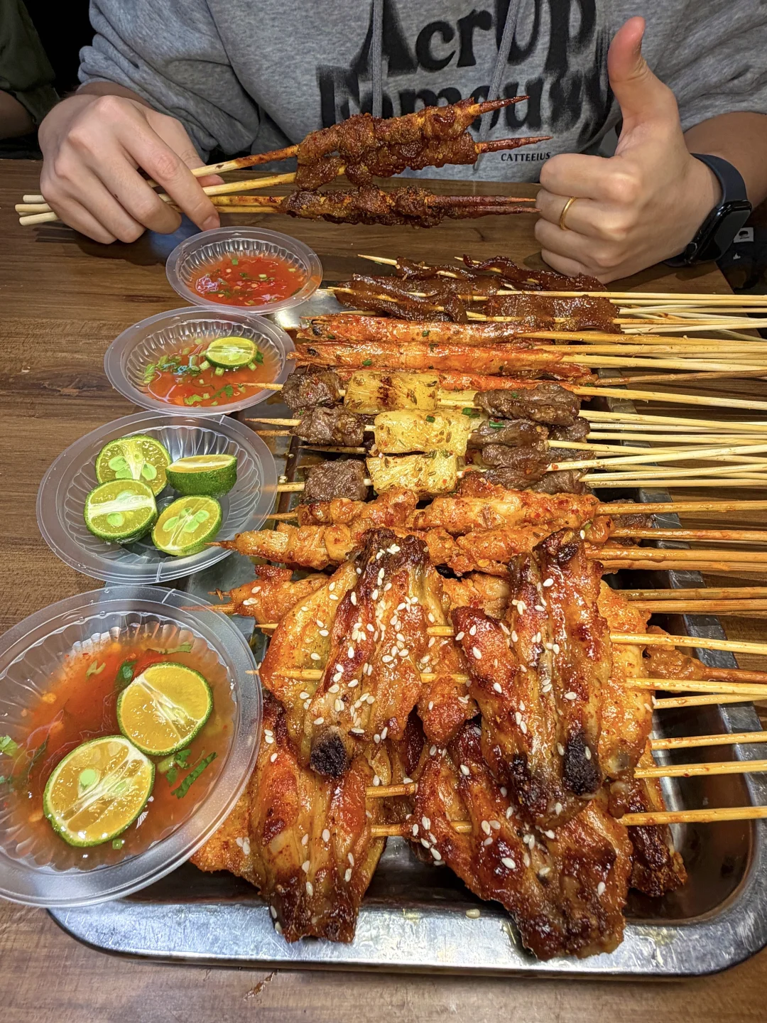 长沙，反复去吃了20次以上的烧烤老店。。