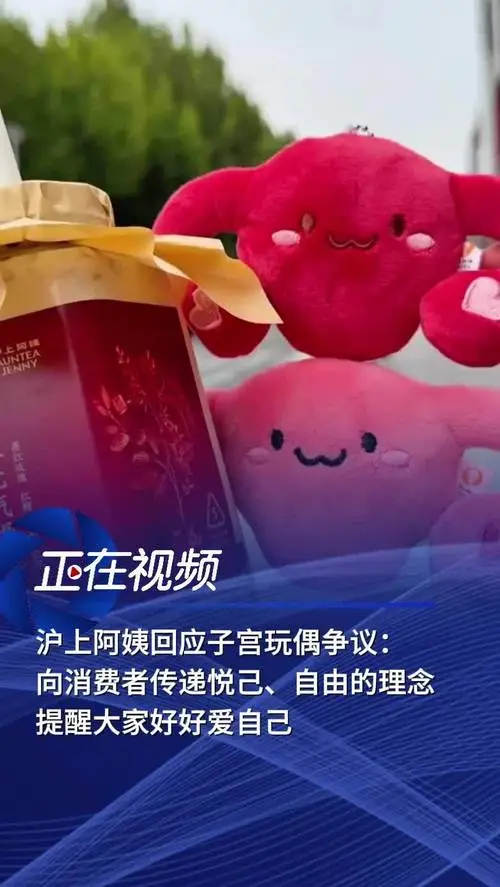 沪上阿姨子宫玩偶炸锅！骂它猎奇的和夸它勇