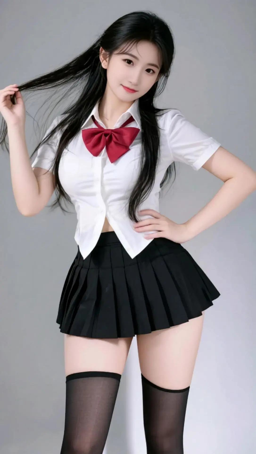 AI学院风写真 ai创作