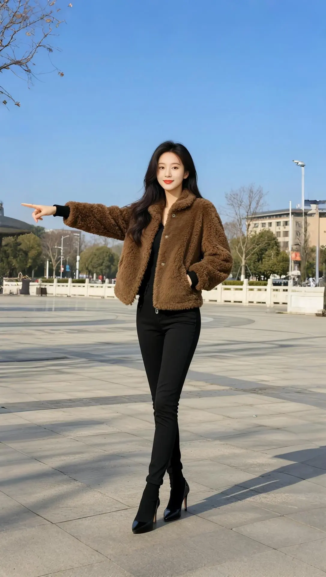 AI都市暖阳照 随变ai随便玩