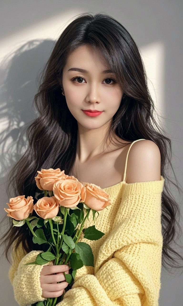 新的一年祝你也祝我顺风顺水顺财神，有钱有势有前程！🤭 柔韵花影