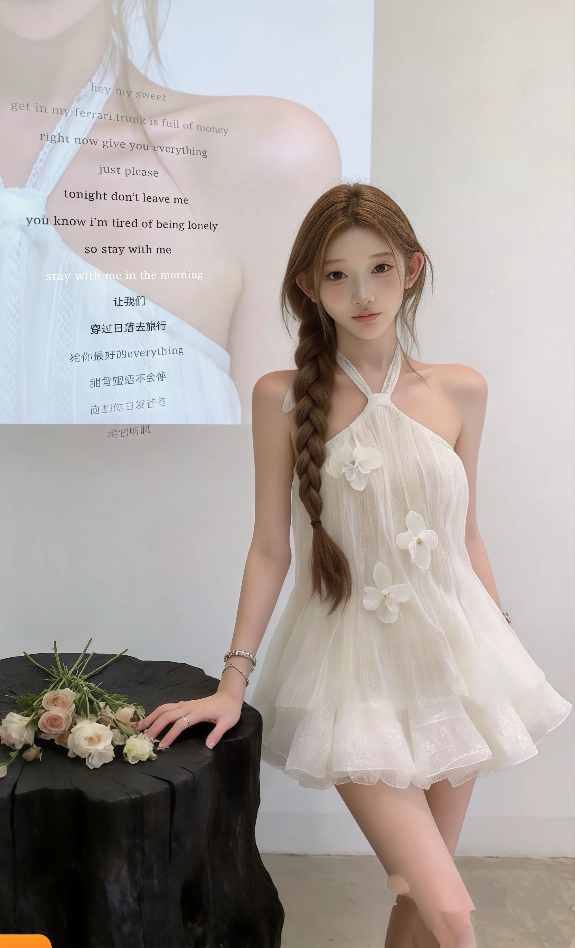 纯欲天花板 仙气十足 少女感夏日ootd