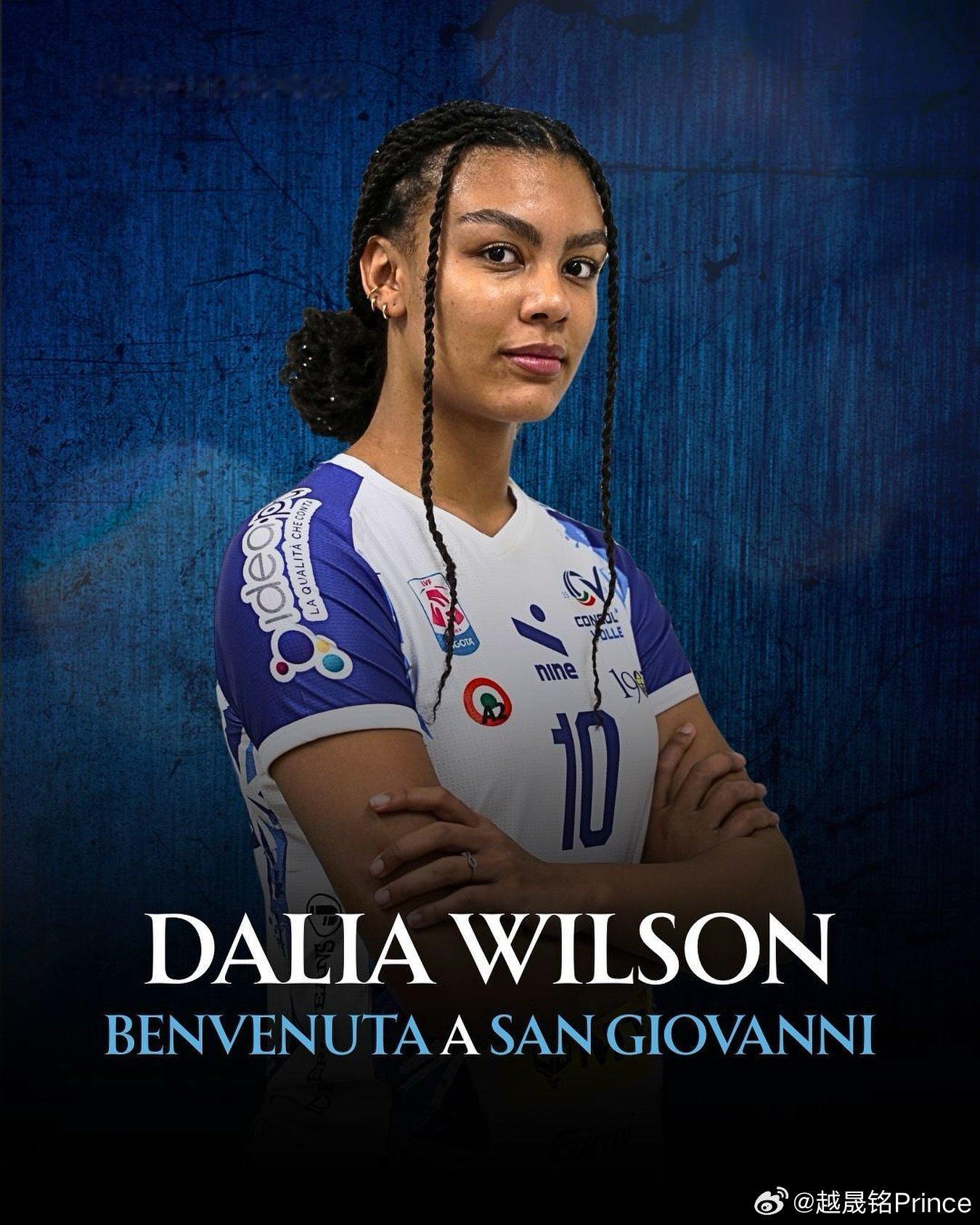 🔵⚪️ 庄宇珊的新队友：康索利尼1907俱乐部宣布土耳其籍副攻手达莉亚·威尔逊