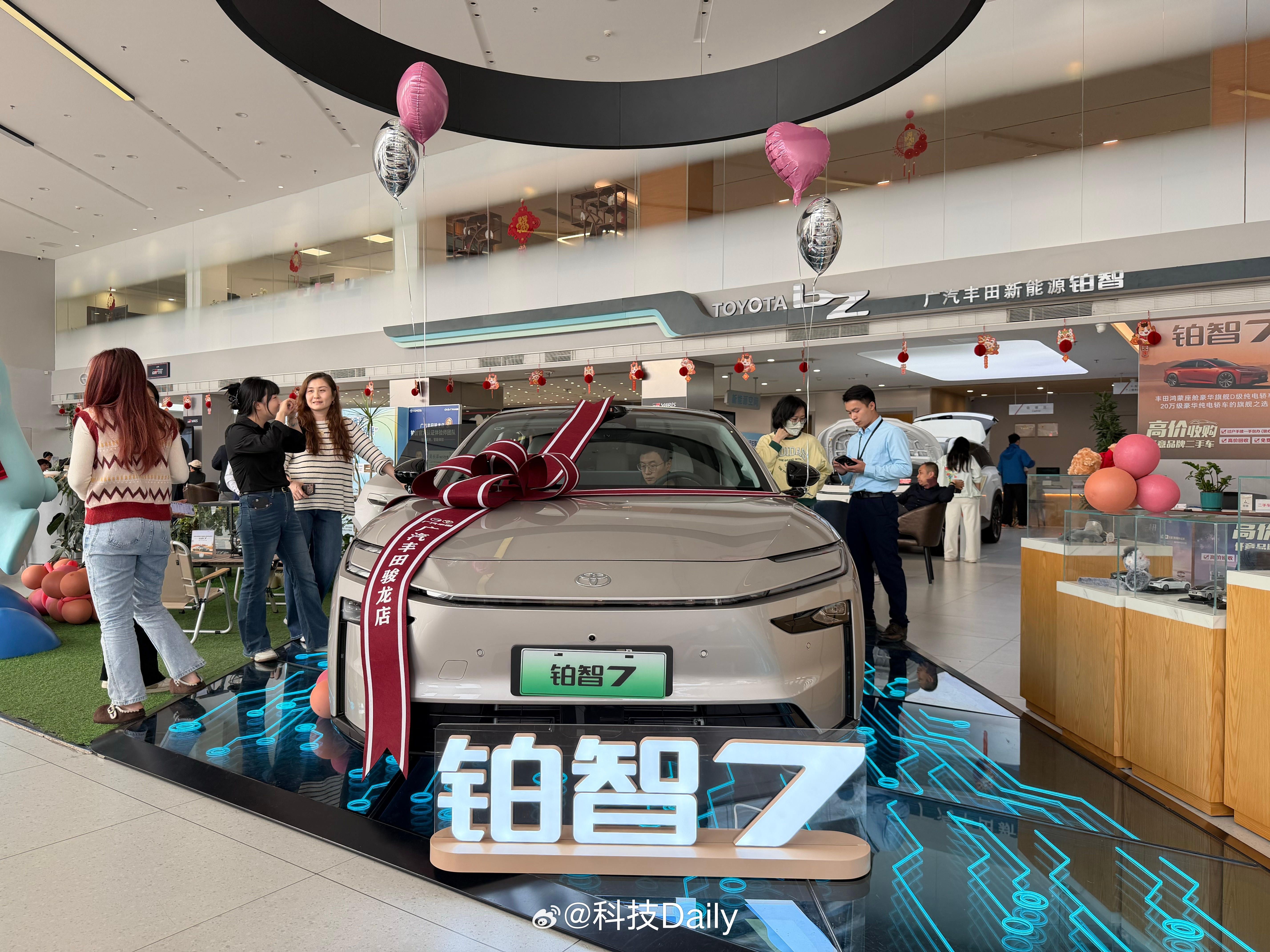 铂智7预售发布会，凭实力吸引了不少朋友到店围观，我就是其中一位，当时我盲定的70