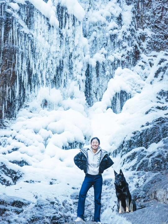 杭州降温福利‼️开车1h直达瀑布脚下🚗