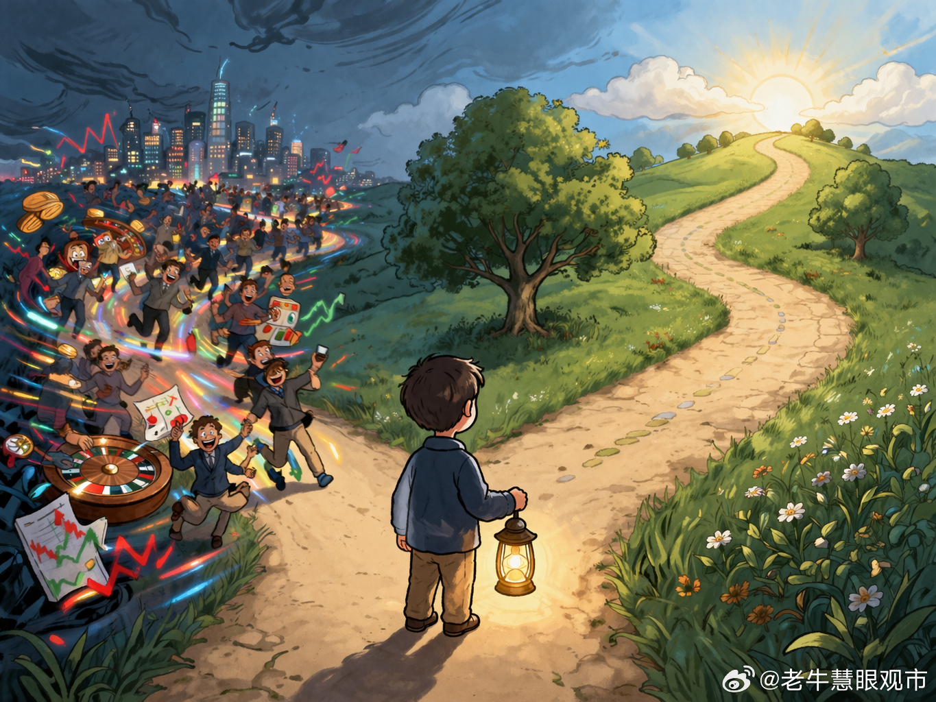 老牛的子夜沉思 真正可持续的投资，最后都回到这四个字：应得之利投资世界里，最容易