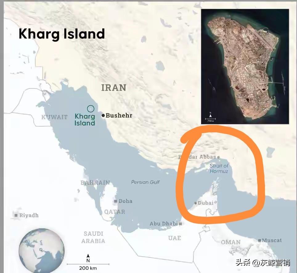 霍尔木兹海峡这面镜子照出了美国的霸权行径，
这里是全球石油运输的咽喉要道。
伊朗