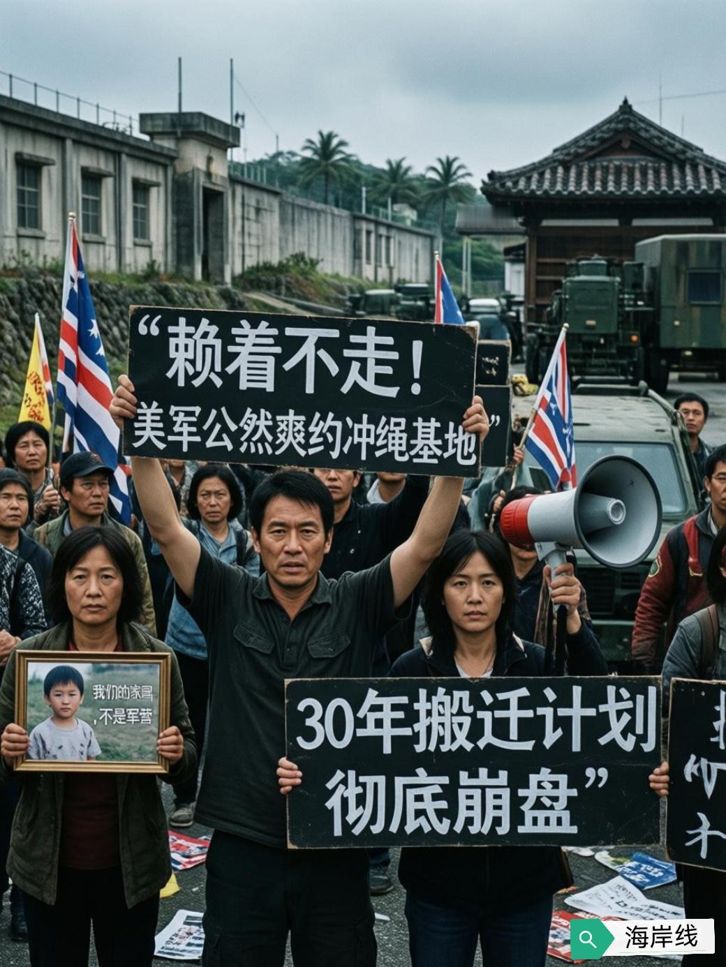 据香港《南华早报》2月20日报道，美军近日对冲绳普天间基地的去留问题，给出了一句