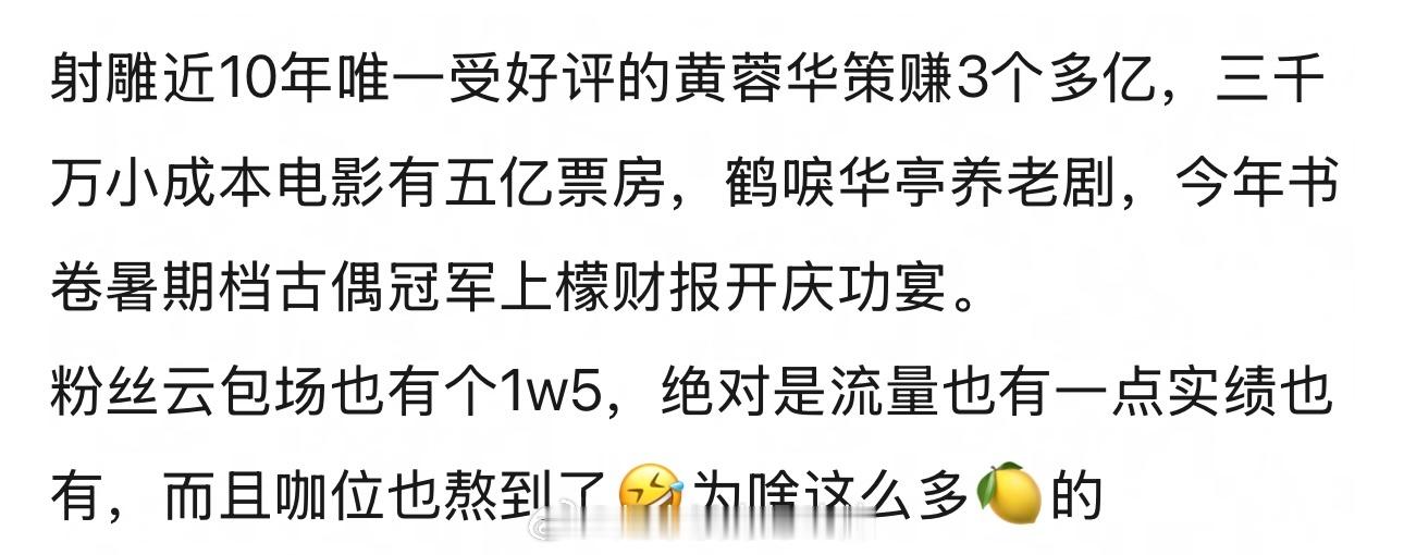 李一桐粉丝还是吹少了，现在是流量实绩都有的李一桐 ​​​