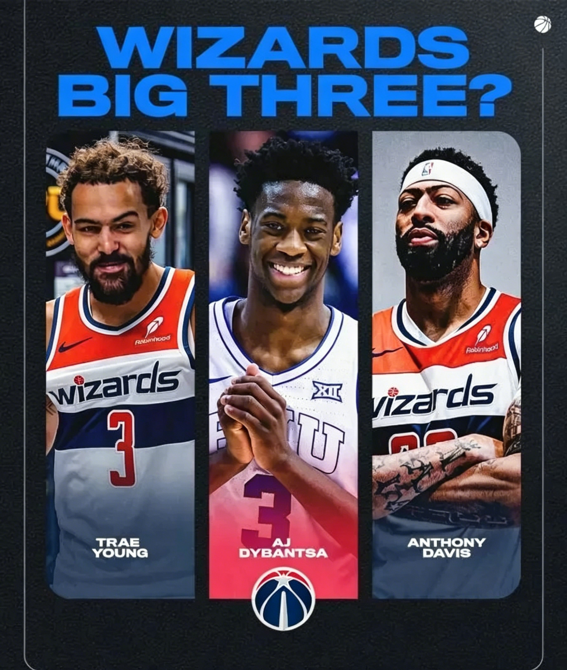 【🐟锦鲤附体，状元花落奇才🐠】今日，NBA乐透抽签仪式圆满落幕，华盛顿奇才队
