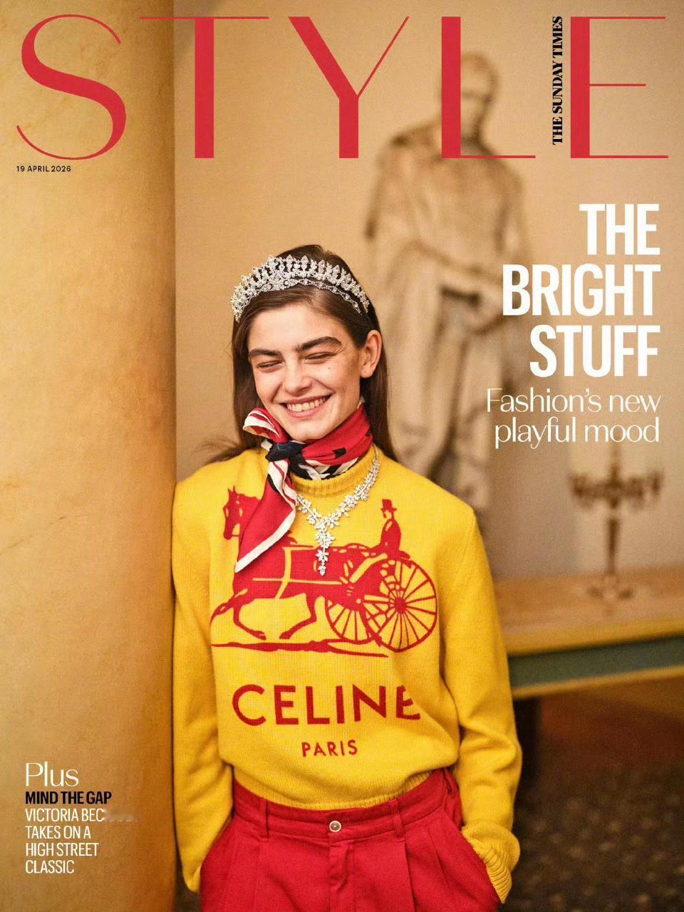 The Sunday Times Style 新刊封面，庄园里的男孩女孩。⛲️?