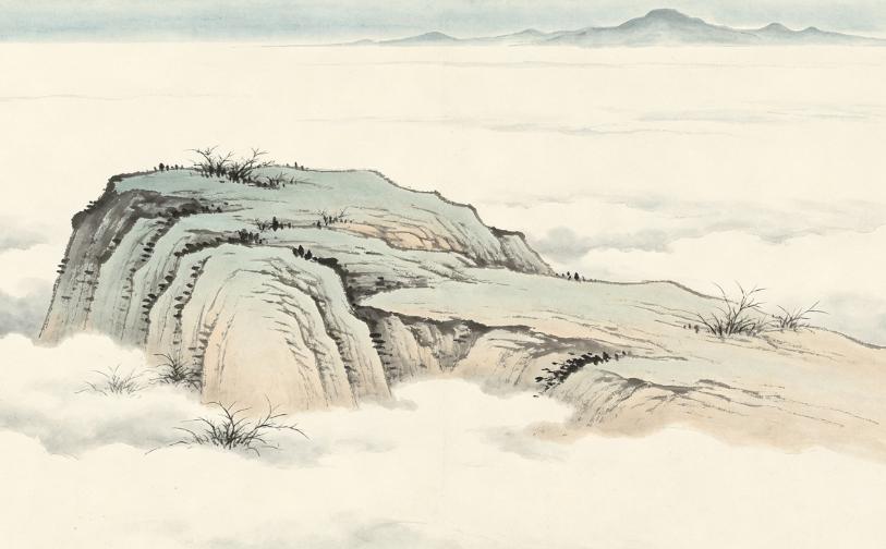 品读《山海经》621——《大荒南经》恝恝山

原文：
有恝（qi）恝之山。

解